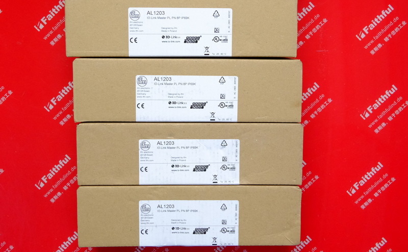 Ifm AL1203 易福门带Profinet接口的IO-Link主机 lO-Link Master PL PN 8P IP69K