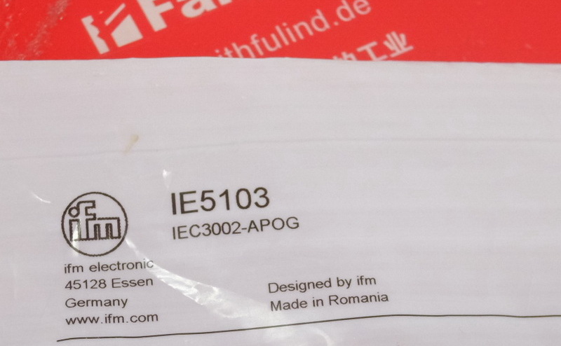 Ifm IE5103 易福门电感式接近开关 IEC3002-APKG