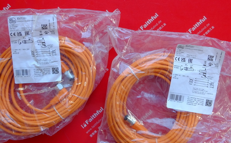 Ifm EVT051 易福门连接电缆 VDOAH040VAS0010E04STGH040VAS