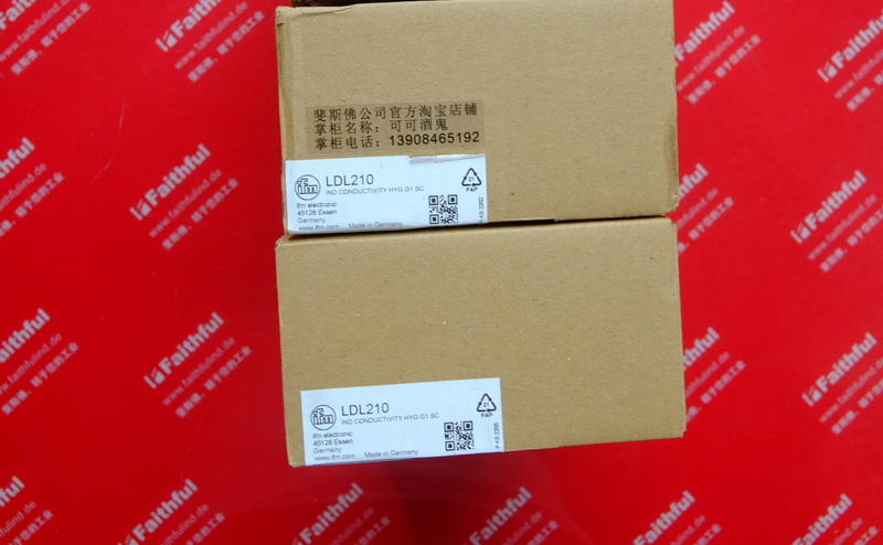 Ifm LDL210 易福门电感式电导率传感器 IND CONDUCTIVITY HYG G1 SC