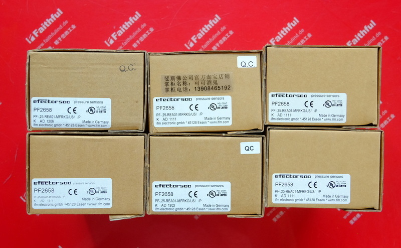 Ifm PF2658 易福门齐平式压力传感器 PF-,25-REA01-MFRKG/US/ /P