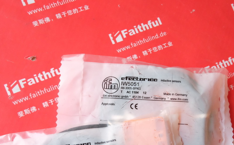 Ifm IW5051 易福门电感式接近开关 IW-3005-BPKG