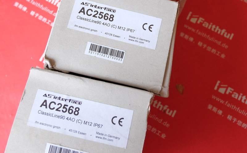 Ifm AC2568 易福门AS-Interface ClassicLine模块 ClassicLineVA 4AO (C) M12 IP67