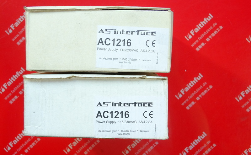 Ifm AC1216 易福门AS-Interface电源 Power Supply 115/230VAC 2.8A
