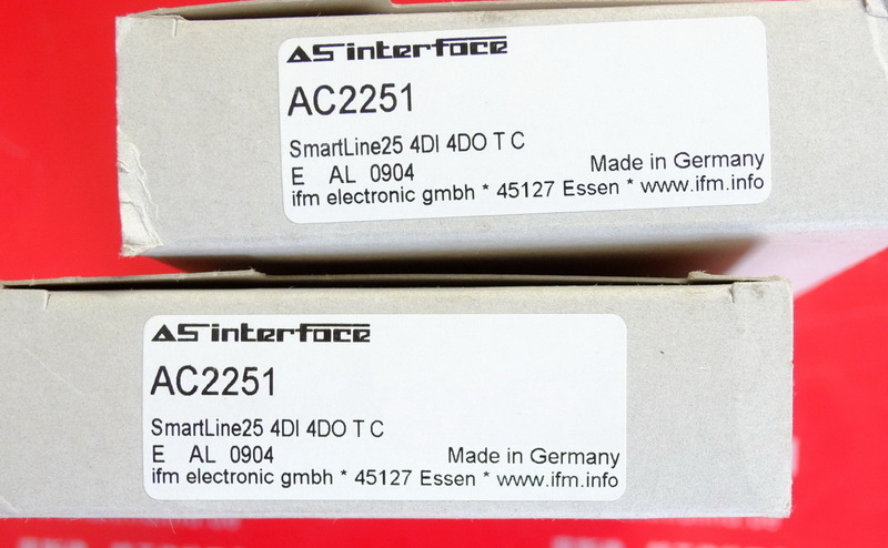 Ifm AC2251 易福门AS-Interface控制柜模块 SmartL25 4DI 4DO T C