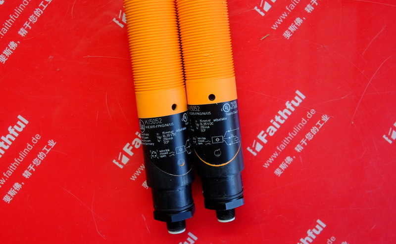 Ifm KI5052 易福门电容式接近开关 KIE3015-FPKG/NI/55V/US-100-DPX