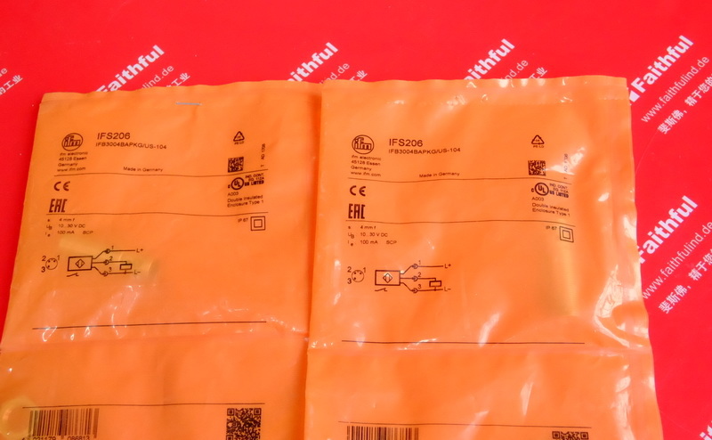 Ifm IFS206 易福门电感式接近开关 IFB3004BAPKG/US-104