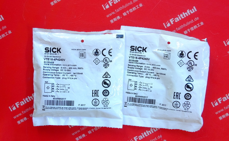 Sick VTE18-4P4240V 西克光电传感器 6035489