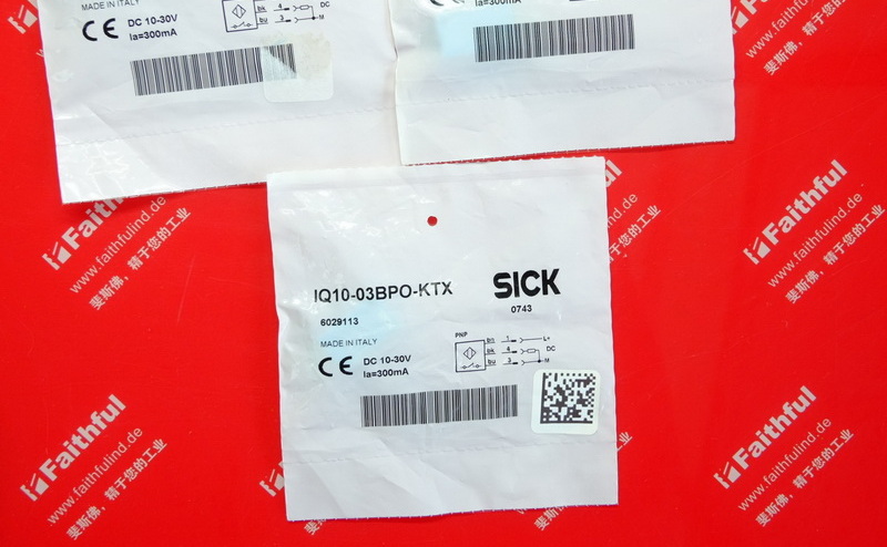 Sick IQ10-03BPO-KTX 西克电感式接近传感器 6029113