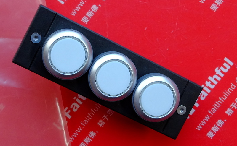 Euchner 127040 安士能子模块 MSM-1-P-CA-PPP-A9-127040，3个发光式按钮
