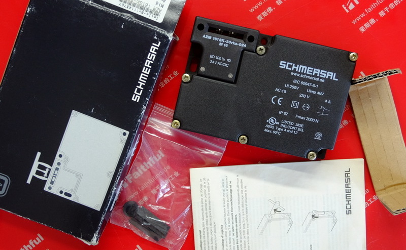 Schmersal 101143707 施迈赛电池安全锁 AZM 161SK-33RKA-024-M16