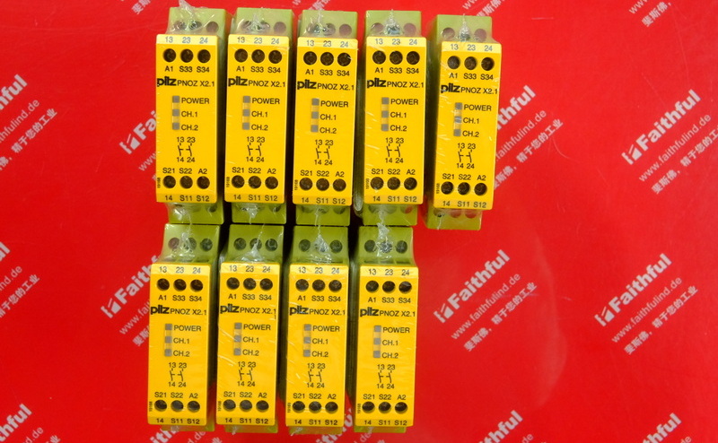 Pilz 774306 皮尔磁安全继电器模块 PNOZ X2.1 24VAC/DC 2n/o