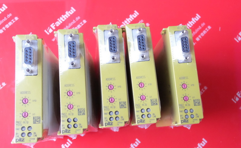 Pilz 773732 皮尔磁通讯模块 PNOZ mc3p Profibus 2 PROFIBUS-DP