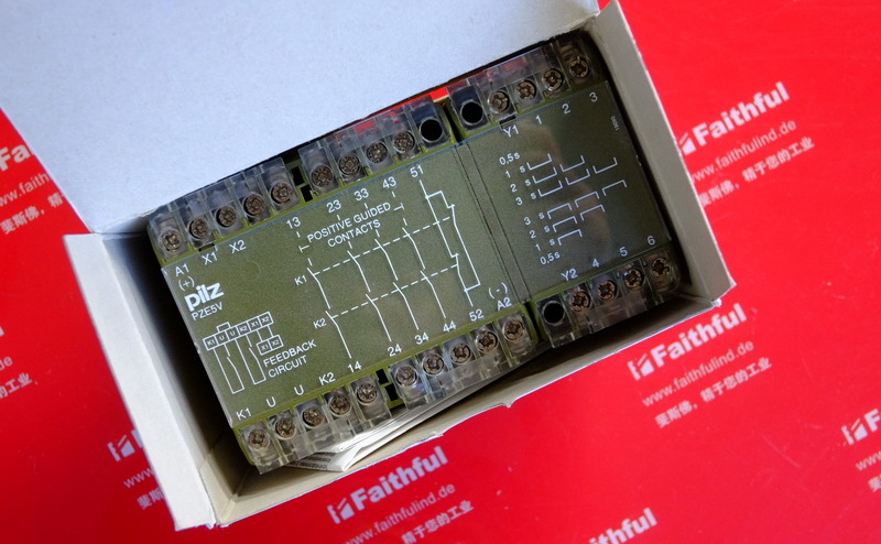 pilz 474965 皮尔磁安全继电器模块 PZE 5V 3S 24VDC PZE5V
