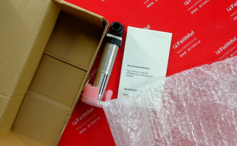 Jumo 00592294 久茂压力传感器 dTRANS P31 402050/000-482-405-613-20-61/631 用于提高介质温度的压力变送器
