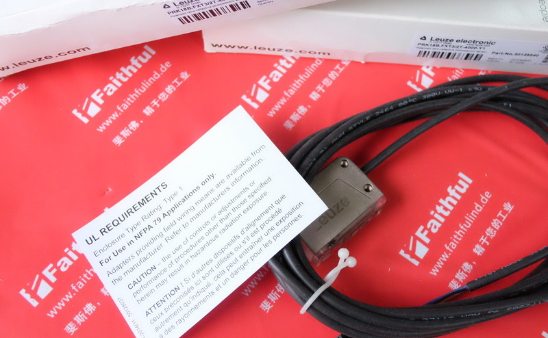 Leuze 50128540 劳易测带偏振光片镜的镜反射型光电传感器 PRK18B.FXT3/2T-4000-Y1