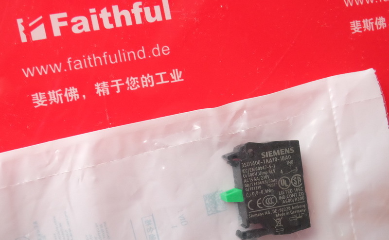 Siemens 3SU1400-1AA10-1BA0 西门子辅助触点