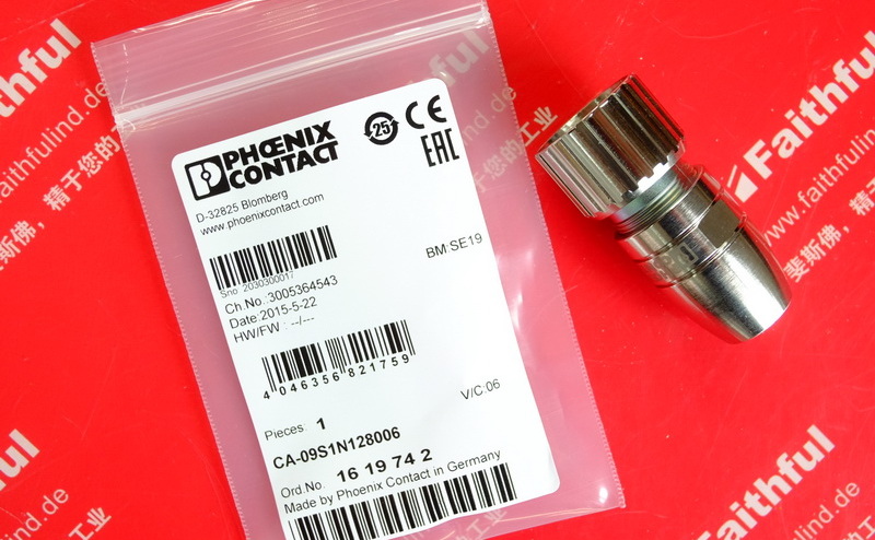 Phoenix Contact 1619742 菲尼克斯电缆连接器 CA-09S1N128006
