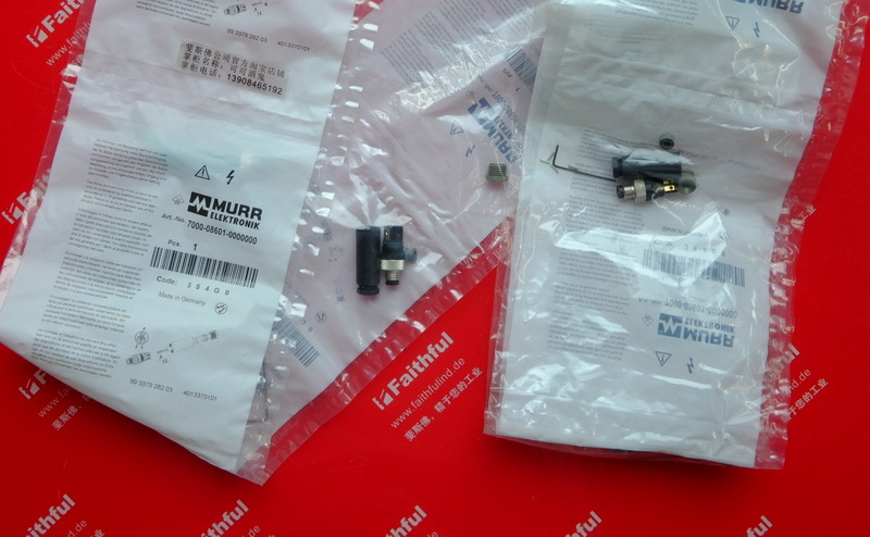 Murr-Elektronik 7000-08601-0000000 穆尔连接器 M8 3针