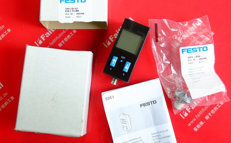 Festo SDE1-B2-G2-R18-C-P2-M8 费斯托压力传感器 575462 192766