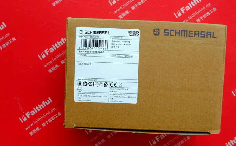Schmersal 131175266 施迈赛全新安全开关 TZFW.NEM.CHI3OE24VDC