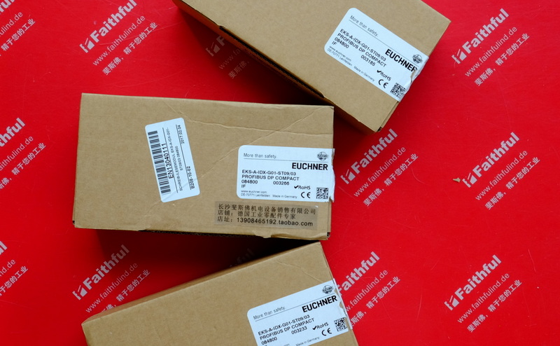 Euchner 084800 安士能配有PROFIBUS DP接口的电子钥匙适配器 EKS-A-IDX-G01-ST09/03