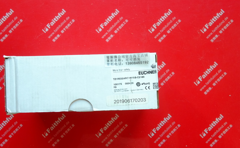 Euchner 100175 安士能全新安全开关 TZ1RE024RC18VAB-C2189