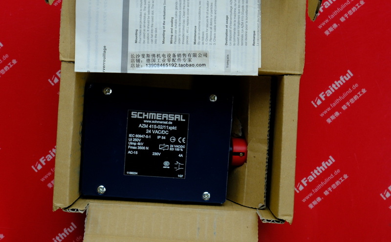 Schmersal 101194000 施迈赛全新安全开关 AZM 415-02/11XPKT 24VAC/DC